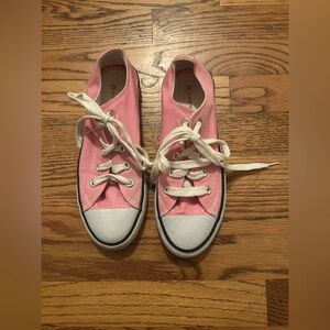 Airwalk Women’s Sz 7.5 Y2K/Early 00s Inspired Pink, White Black Lace Up Flats